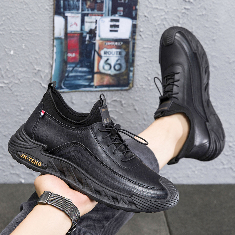 Large size men's shoes outdoor leisure sports shoes fashion trend walking travel shoes new men's running shoes