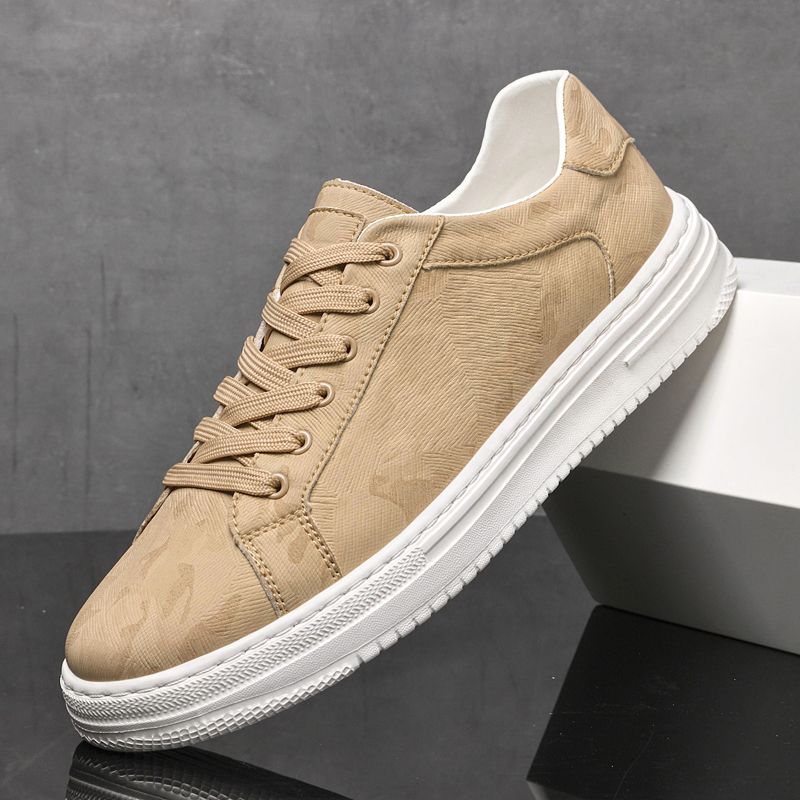 New Luxury Casual Shoes Outdoor Men's Genuine Leather Sneakers Tenis Masculino Skateboard Men Shoes Simple Leisure Walk Footwear
