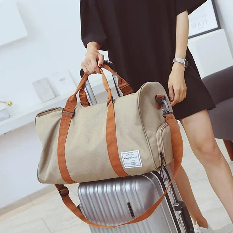 Casual Travel Bag Large Capacity Hand Luggage Travel Duffle Bags Mens Fintess Gym Bags Women Sports Yoga Bags Malas De Viagem 240829