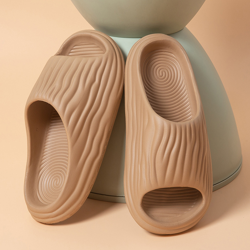 Women's thick-soled home slippers, comfortable solid color non-slip slippers, home light shoes, non-slip and durable