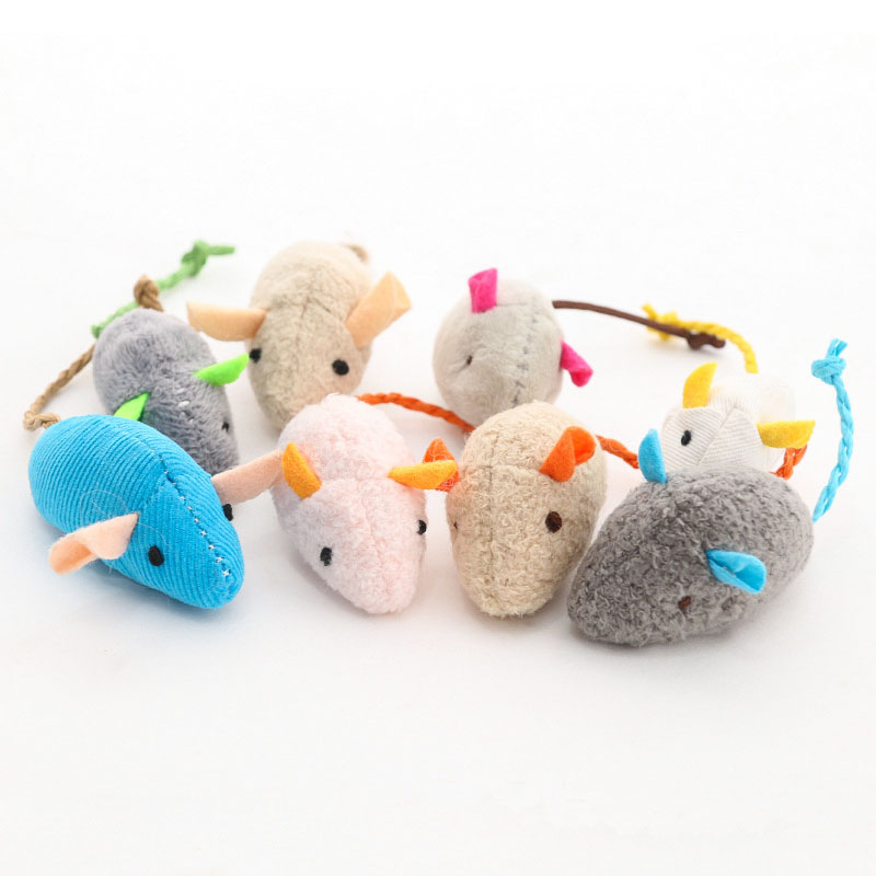 3pcs Mix simulation Mouse Cat Toys Catnip Funny Playing Kitten interactive chase Soft Toy Bite Resistant Durable Pet Supplies