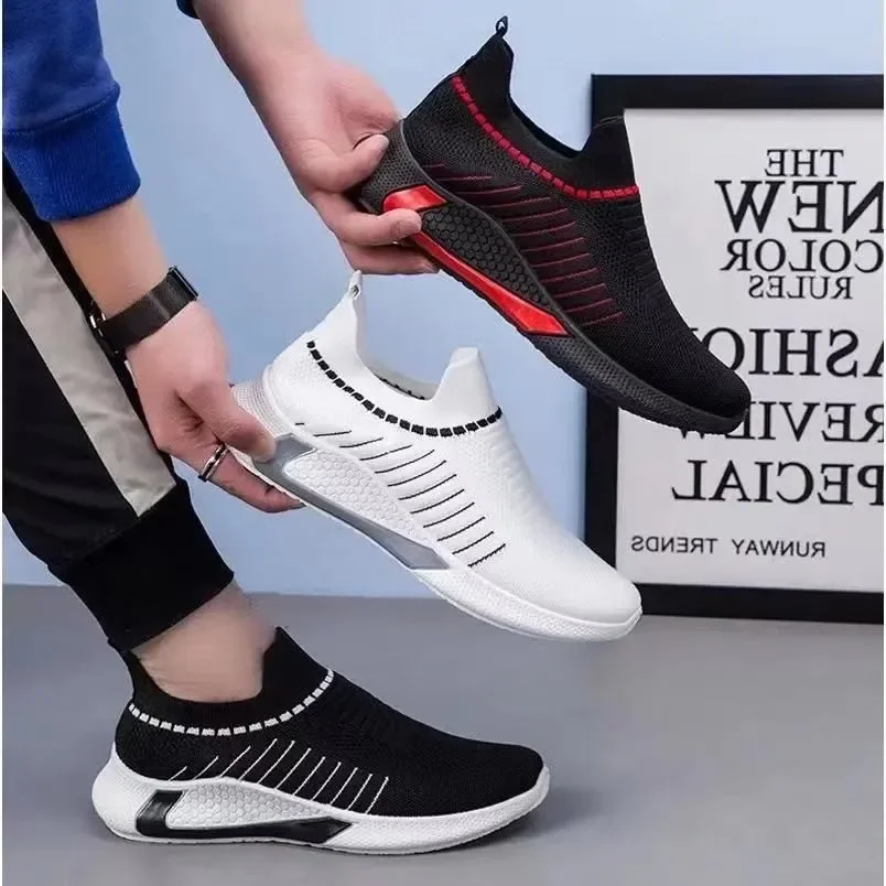 Sock Summer Mesh Lightweight Sneakers Men Fashion Casual Walking Shoes Breathable Mens Loafers atillas Hombre
