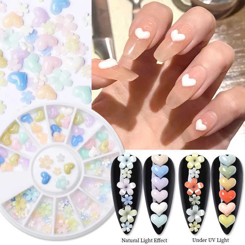 Pict You 3D Sharp Bottom Opal Nail rhinestone Sparkling Small Irregular Beads Stone Processing Nail Decoration Wheel Tool W240829