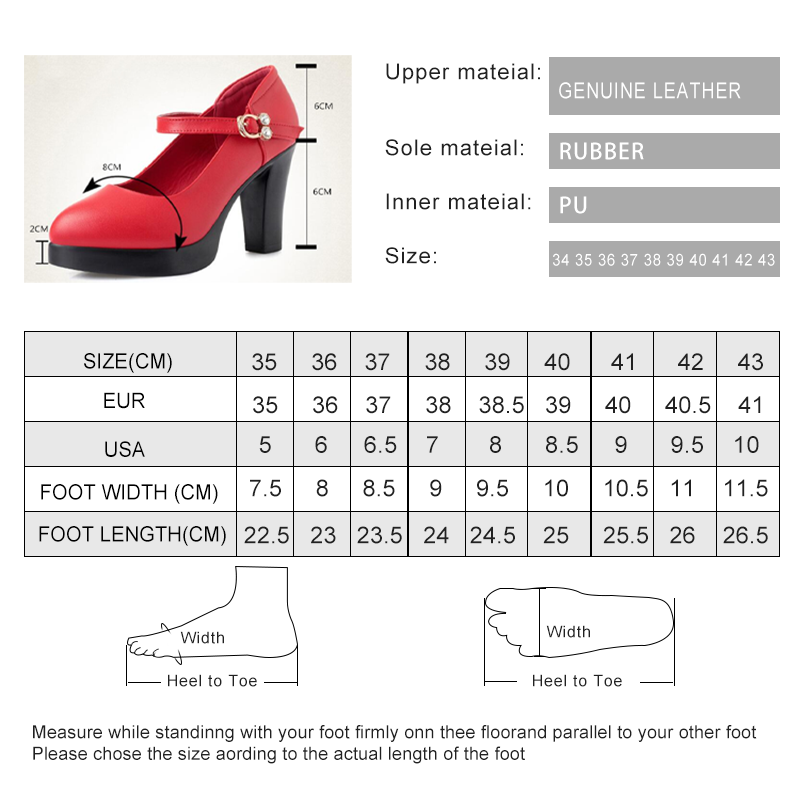 AIYUQI Women Spring Shoes High Heel 2024 New Women Platform Genuine Leather Fashion Red Wedding Shoe Dress Shoes Women