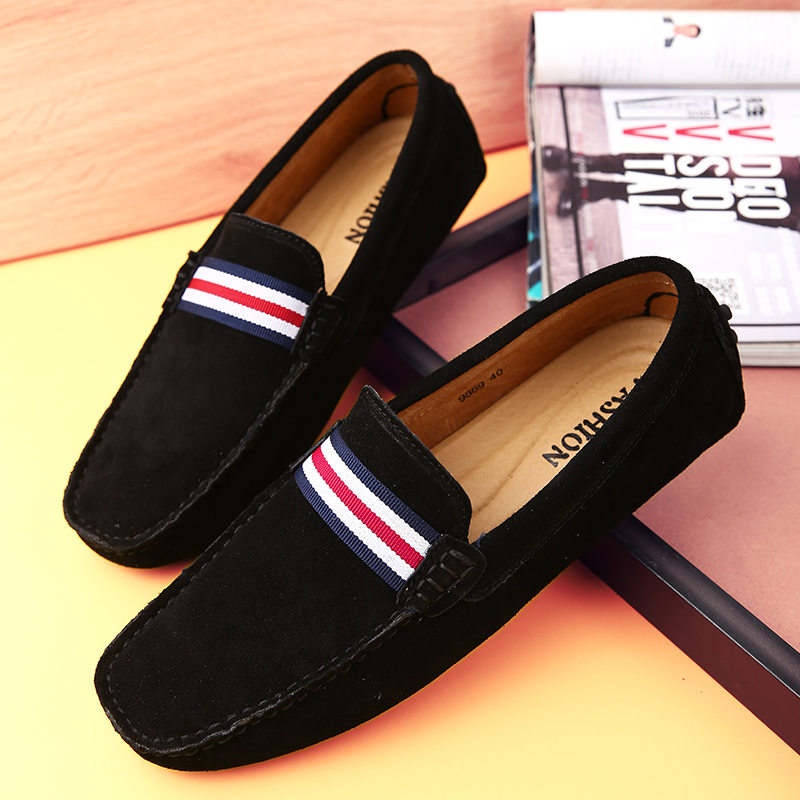 Leather New Handmade Designer Fashion Men's Casual Loafers Moccasins Male Dress Driving Shoes for Men Plus Size 48 Sneakers 50e4