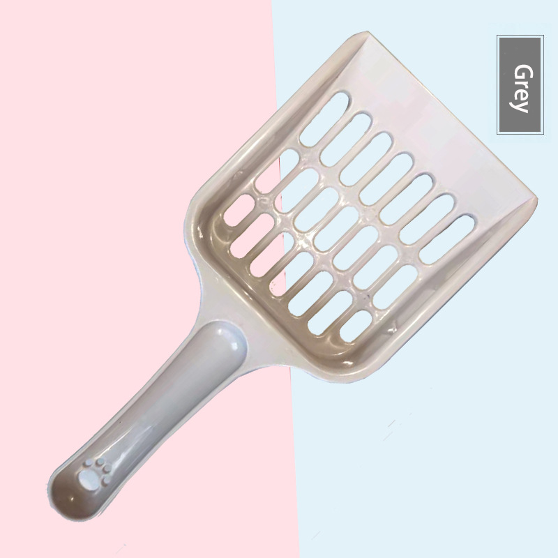 Pet Cat Excrement Cleaning Litter Basin Shovel Supplies Available In Multiple Colors Tofu Mesh Hollowed Out