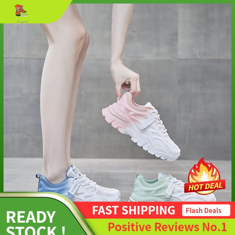 Ddmysports Korean Version Dad Summer New Breathable Student Sports Ins Trendy Casual Mesh Shoes For Women X OUTDOOR