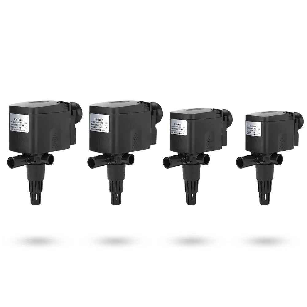 Resun RS-168B/268B/368B/468B Submersible Fish Tank Three-in-one Filter Aeration and Wave Pump