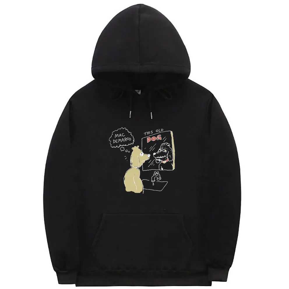 Mac Demarco This Old Dog Album Graphic Hoodie Male Lndie Pop Music Hooded Sweatshirt Mens Fashion Hip Hop Super Large Hoodie M240830
