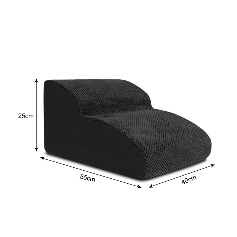 Escalones auxiliares de algodón para cachorros, escalera antideslizante para perros pequeños en la cama, accesorios extraíbles p