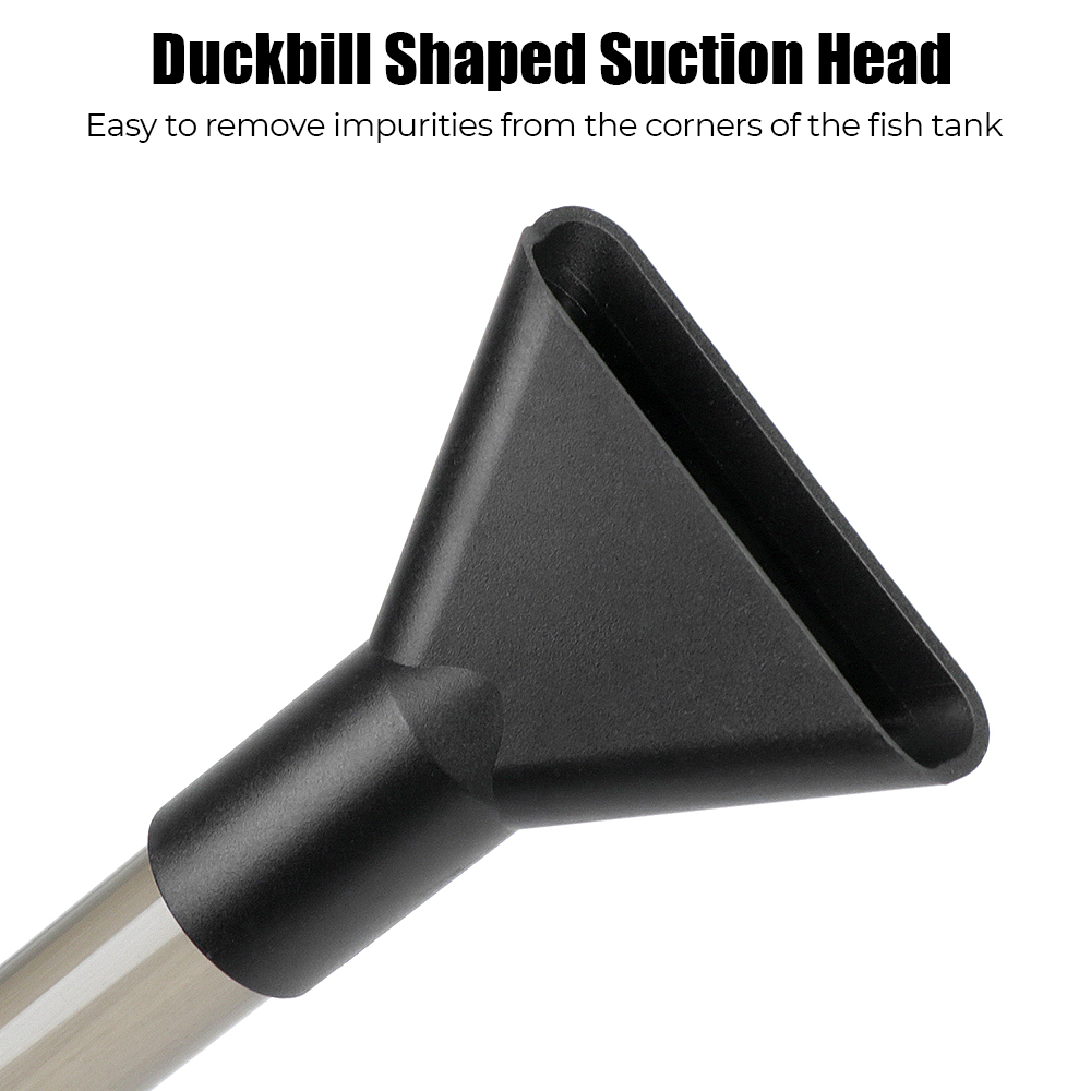 Manual Siphon for Fish Tank Gravel Cleaner Water Filter Pump Aquarium Water Change Pump Cleaning Tool Water Flow Regulate