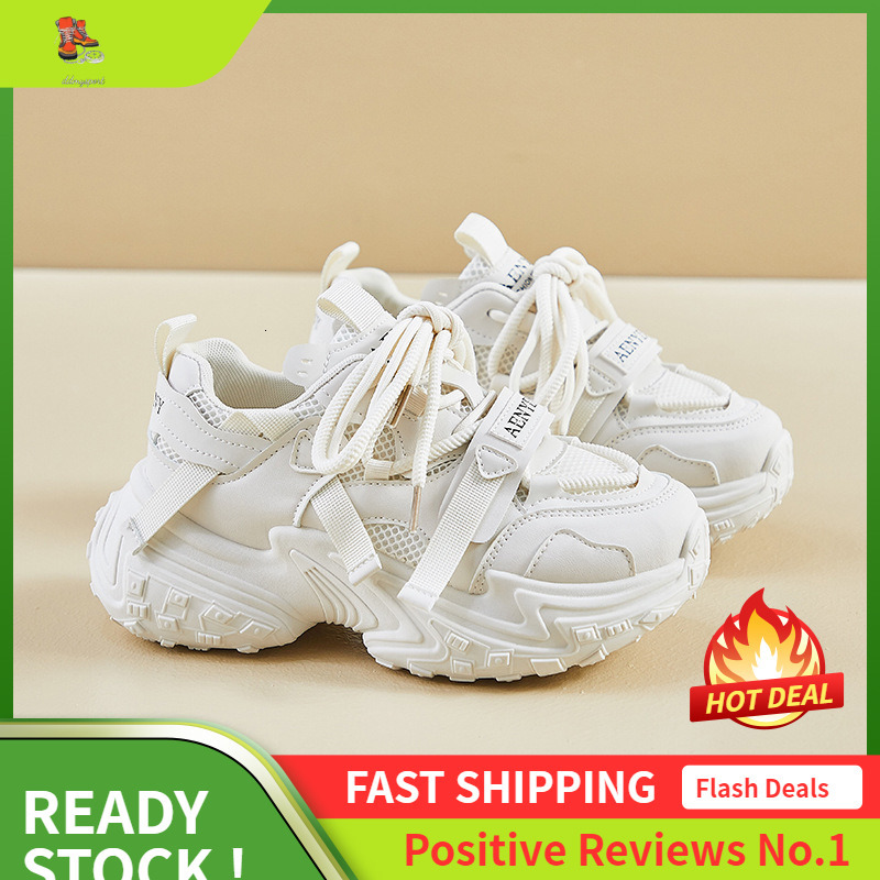 Ddmysports Ins Korean Version New Dad For Women Autumn Student Running Sports Thick Soled Height Increasing Casual Shoes FB OUTDOOR