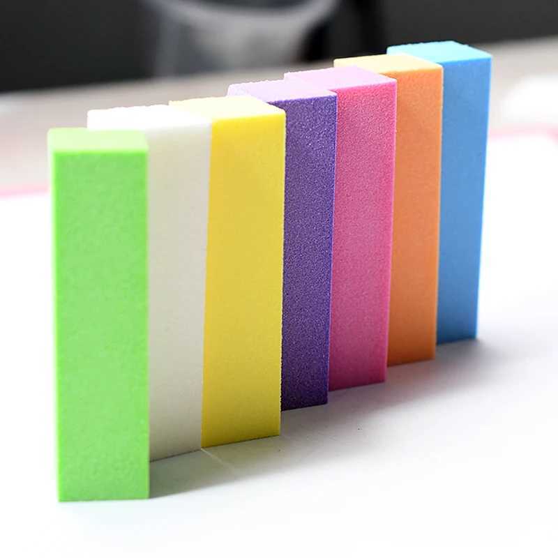 4-piece/batch nail file buffer washable sponge Nagelvijl nail supplies for professional nail accessories and care tool sets W240829