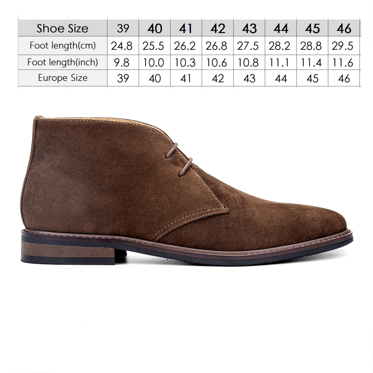 Size 7-12 Men Desert Boots Retro American style Men Ankle Boots #KD582