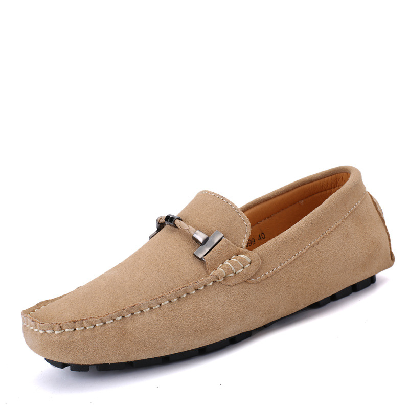 Genuine Leather Men Loafers Handmade Casual Shoes Boat Shoes Men Fashion Driving Shoes Walking Casual Loafers Male Shoes