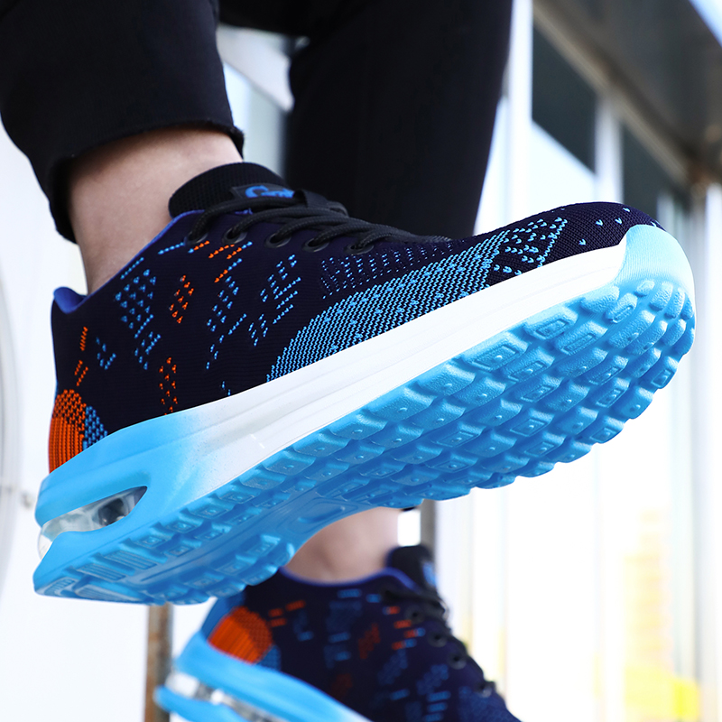 Cushion Air Men Women Sneakers Steel Toe 2024 New & Safety Boots Indestructible Work Shoes Footwear bc2b