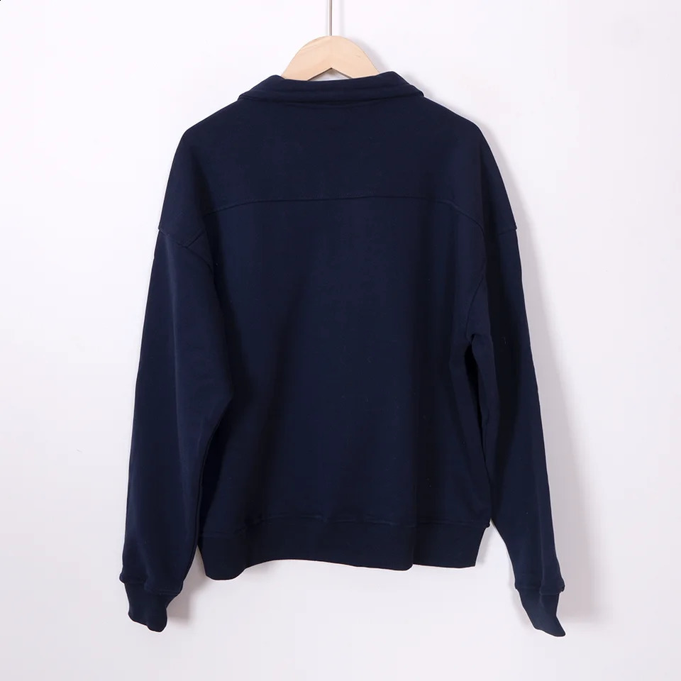 ZESSAM Sports Letter Graphic Print Sweatshirt Women TurnDown Collar Long Sleeve Sporty Female Pullover Vintage Casual Lady Top 240827