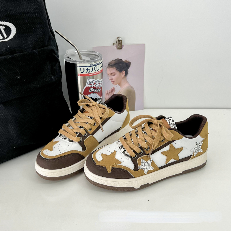 Brand Women Casual Sneakers Fashion Stars Running Sport Shoes Women's Tennis Shoes Punk Hip-hop Skateboard Shoes tenis de mujer