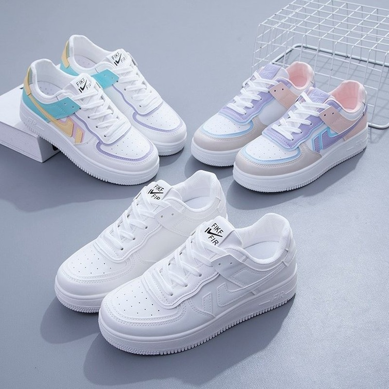 Sneakers College Style Women Shoes Vulcanize Light Casual Designer Comfortable Lace-up Breathable dh320680