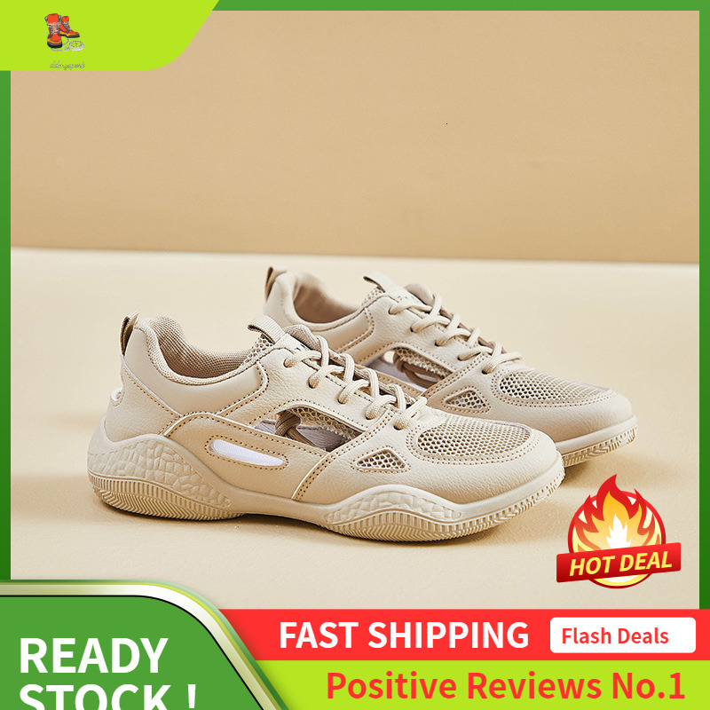 Ddmysports Summer New Dehun White Ins Korean Edition Female Breathable Student Board Shoes Sports And Leisure Eight Increase Y OUTDOOR