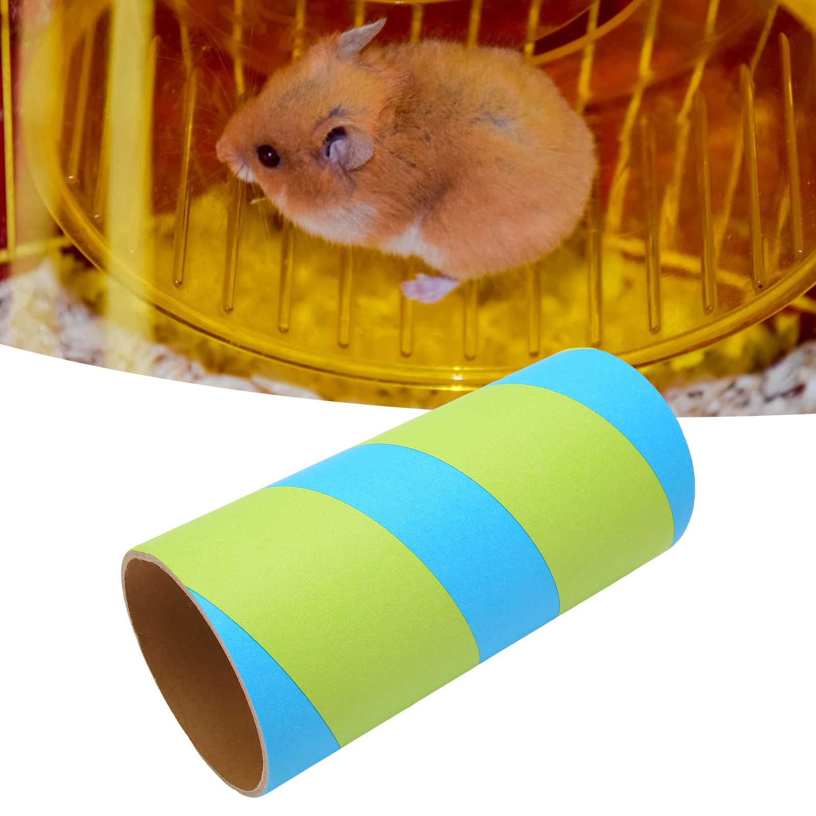Hamster Play Tube Environmentally Friendly Safe Fun Tunnels Play Tube With Cotton For Small Pets