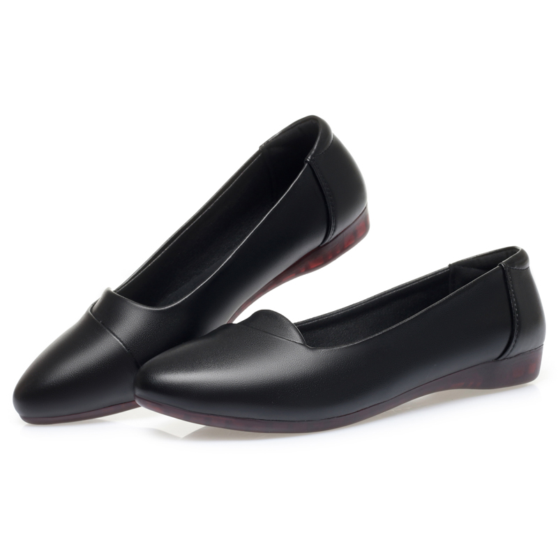 2025 NEW Women s AIYUQI Flat Large Size Spring New Mommy Casual Non Tie Ballet Shoes Women eccd