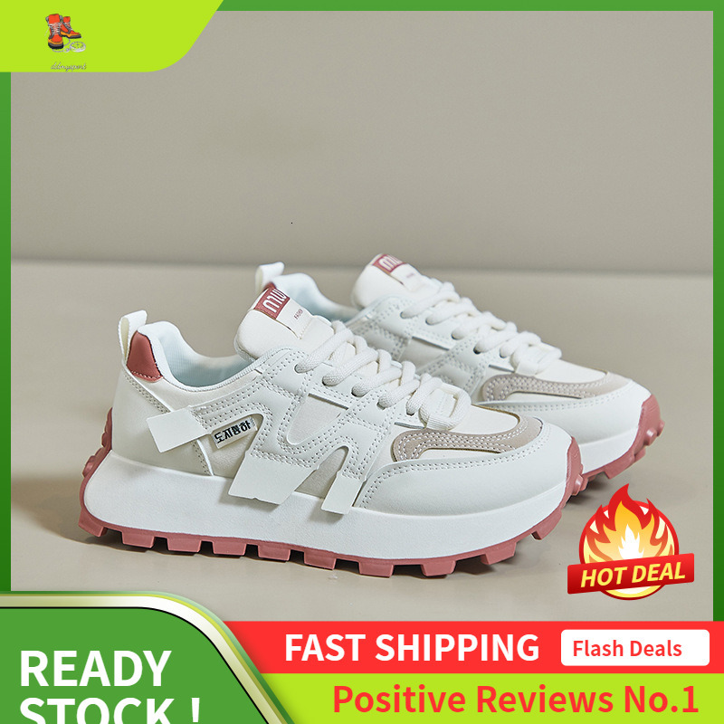 Ddmysports Ins Korean Version New Dad Women Spring Student Sports Running Casual Shoes Height Increasing G OUTDOOR