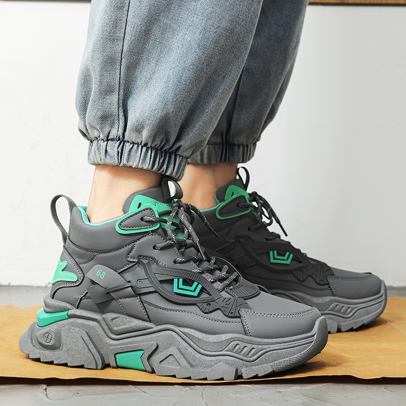 New Style Sneakers For Korean 2024 Popular Outdoor Sport College Street Men Trend Casual Shoes