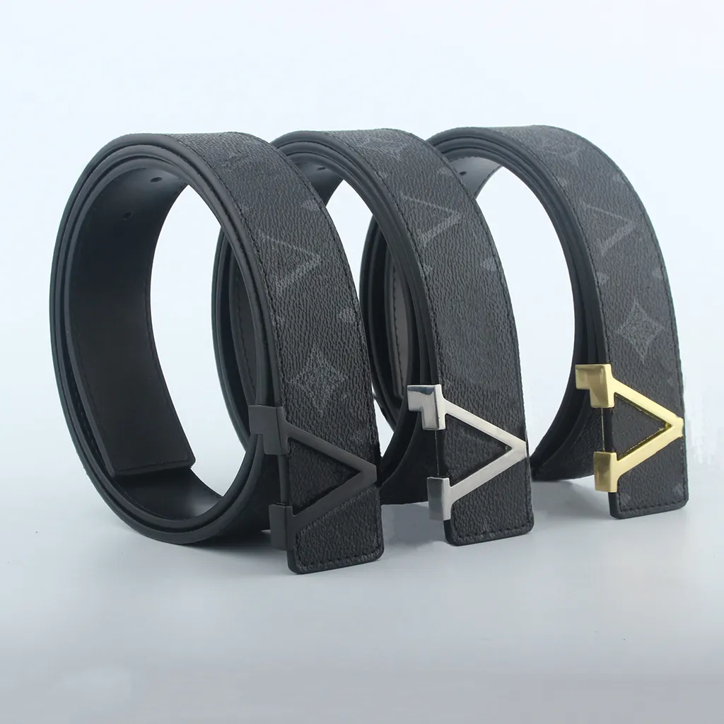 Men's Belt Designer Letter Belt Smooth Buckle Premium Leather Belt Women's Leather Fashion Belt Cowhide Belt Cintura with box