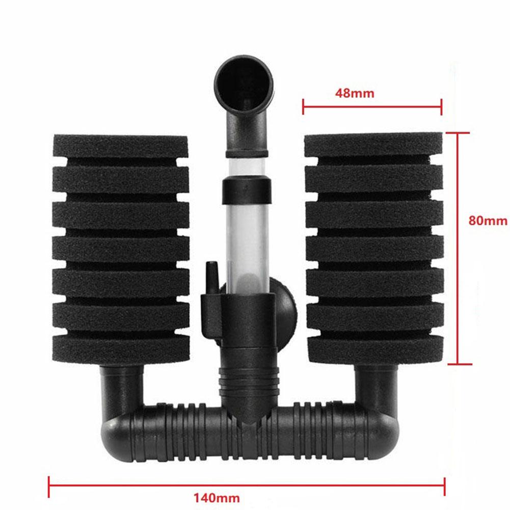 Xy-2830 2831 Air Pump Biochemical Sponge Filter Noiseless With Suction Cups Aquarium Fish Tank Accessories Aquatic Pets Products