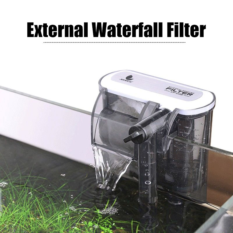 Fish Tank Filter Manure Cleaner Silent Suspension Oxygen Pump External Waterfall Filter Equipment Aquarium Accessories