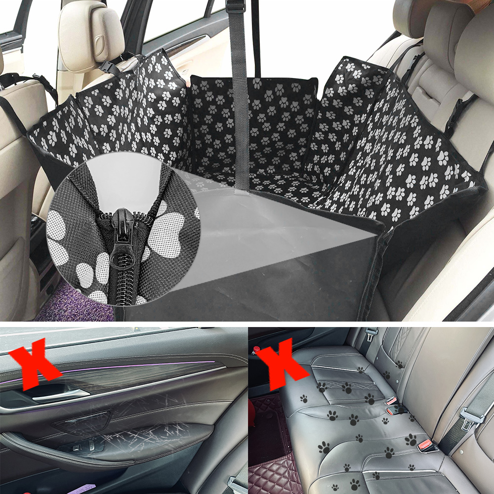 Waterproof Rear Back Pet Car Seat Cover Mats Pet Supply Seat Cushion Protector Cat Dog Cushion Dog Pet Travel Carrier