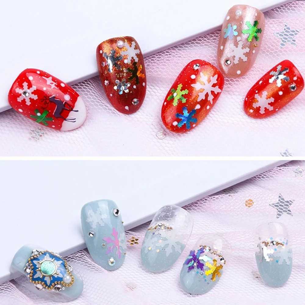 Halloween Nail Art Facial Body Rhinestone Decoration Jewelry Sparkling Christmas Ghost Skeleton Design Sparkling Club Party Beauty W240829