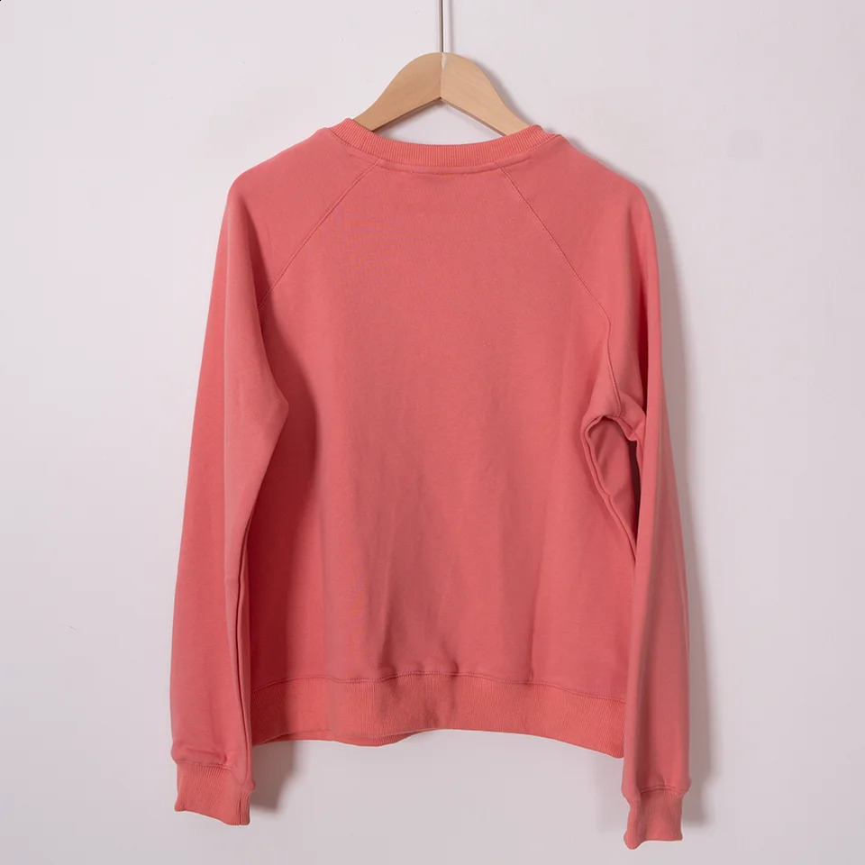 ZESSAM Goodbye In French Letter Graphic Print Sweatshirts Women ONeck Long Sleeve Female Pullover Vintage Casual Lady Top 240827
