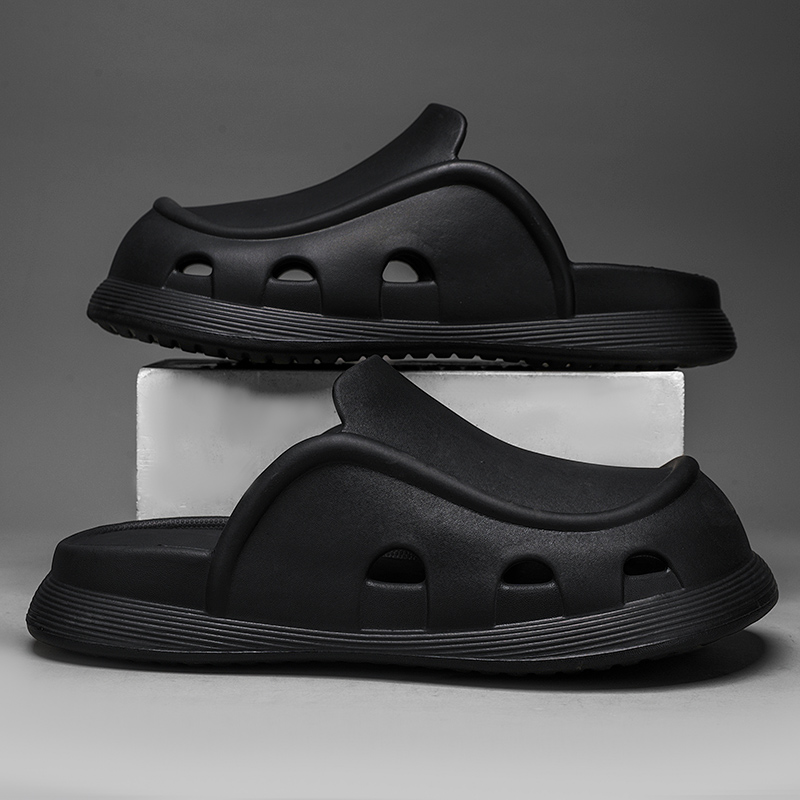 Fashion Men Slippers Slides Indoor Outdoor Sandals Beach Soft Thick Sole Slippers Casual Shoes Mens Flip-flops Home Slippers New