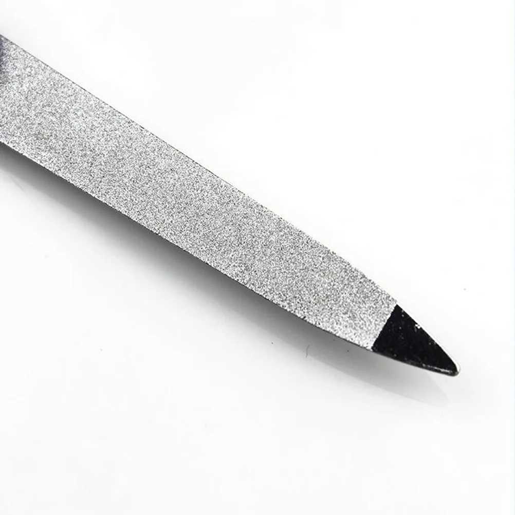 10 folding nail files gel polishing buffer files Manicure double-sided folding W240829