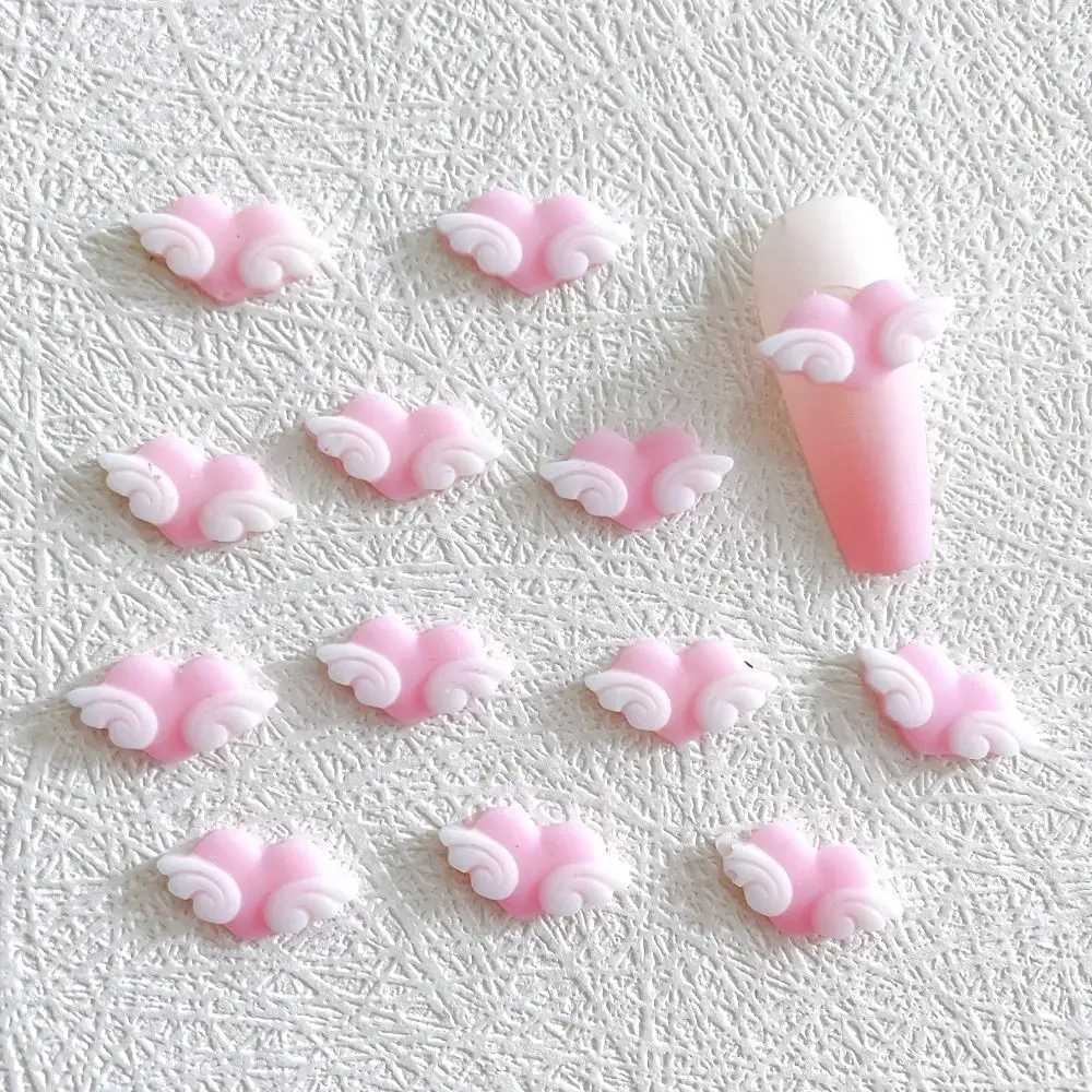 Nail Decoration Accessories Angel Wings 3D DIY Nail Art Diamond Nail Jewelry Heart Nail Decoration Nail Rhinestone W240829