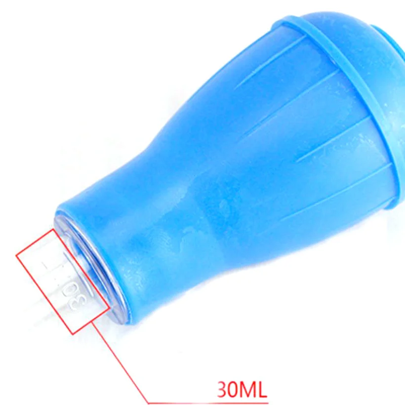 Aquarium straw cleaning manure suction device fish tank straw cleaning tool manual mini straw filter pump 28cm