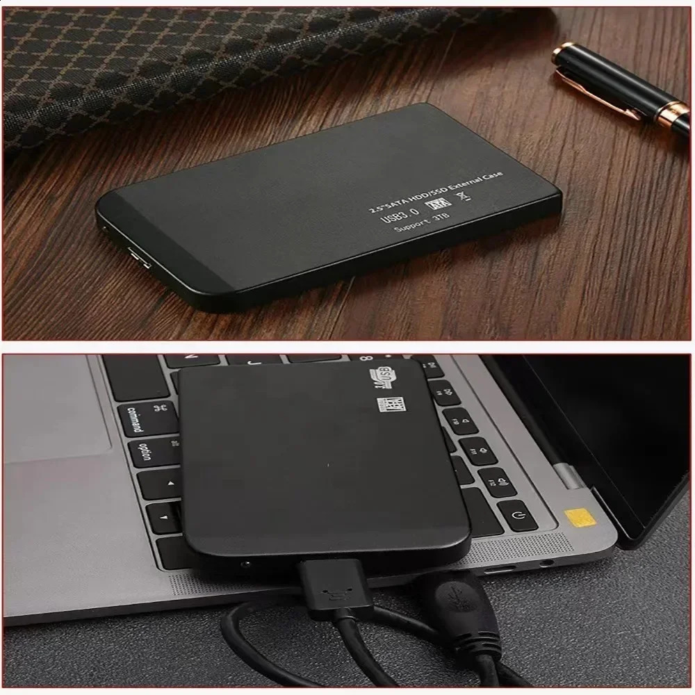 Portable SSD 1TB Large capacity Solid Hard Disk 2TB4TB HighSpeed External Drive USB30TypeC for LaptopDesktopPhone 240828
