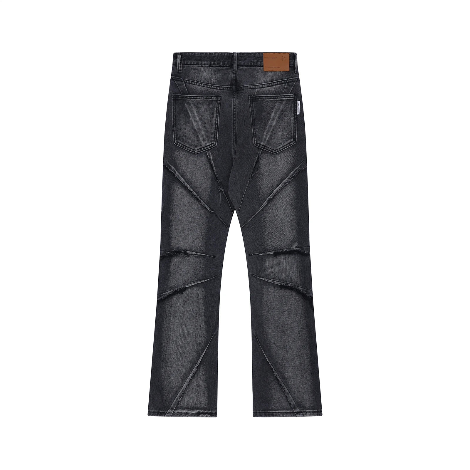 Y2k Frayed Pantalones Hombre Baggy Denim Trousers for Men and Women Streetwear Washed Straight Loose Jeans Oversized Cargos 240826Z