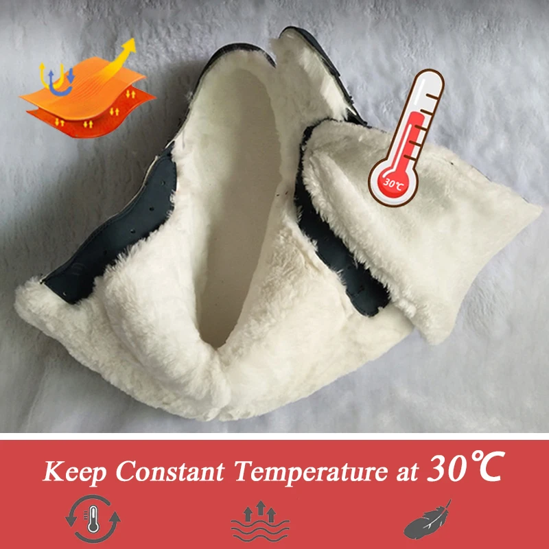 New 2024 Snow Anti Slip Designer Ankle Boots Platform Warm Plush Women's Winter Shoes Best Seller 5fc8