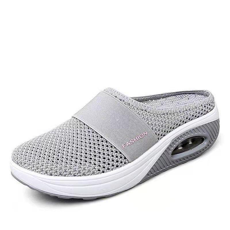 New Shoes Casual Increase Cushion Sandals NEW hot Non-slip Platform Sandal For Women Breathable Mesh Outdoor Walking Slippers 42