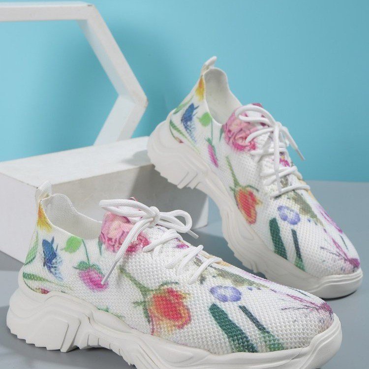 Casual wer trainers for women 2024 new style fashion flat bottom single large size upturned lace-up casual shoes