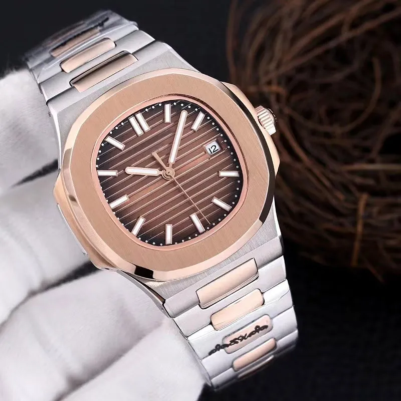 High quality senior men's stainless steel waterproof watch Business casual fashion simple atmospheric men's watch