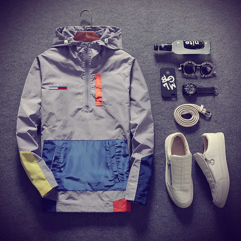 Autumn hiking jacket mens work clothes fishing clothes hiking outdoor windproof sportswear spring waterproof travel clothes 240830