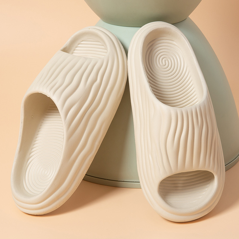Women's thick-soled home slippers, comfortable solid color non-slip slippers, home light shoes, non-slip and durable