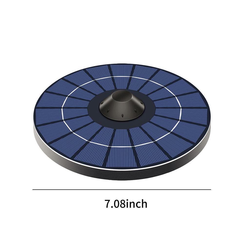 Solar Water Air Pump Fish Tank Oxygenator Air Oxygen Pump Aerator With Air Bubble Stone,for Gardening Water Circulation Pond