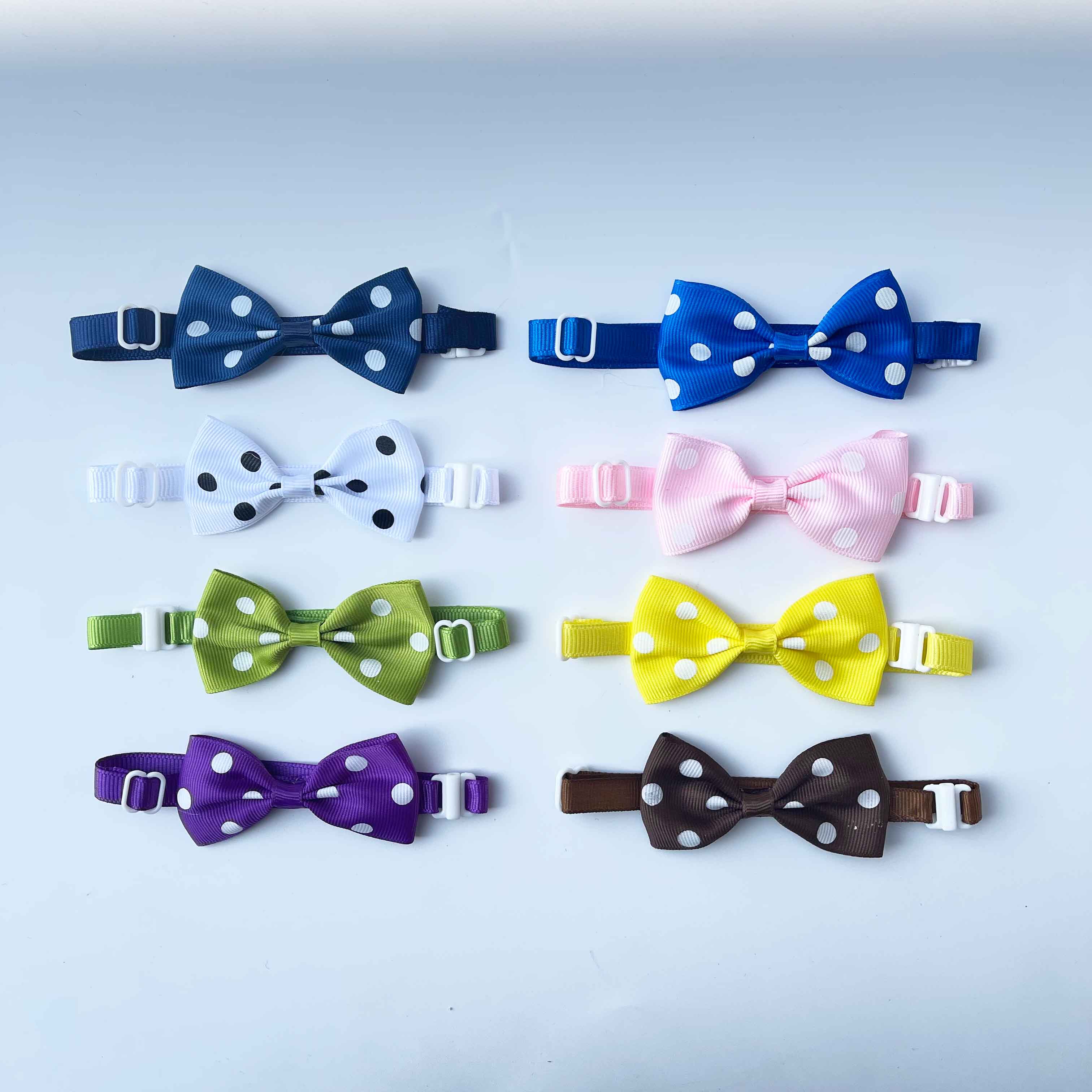 50/100pcs Dog Bow Ties Bulk Small Dog Bowtie Collars Dog Fashion Bow Tie Pet Supplies for Small Dogs Dog Accessories