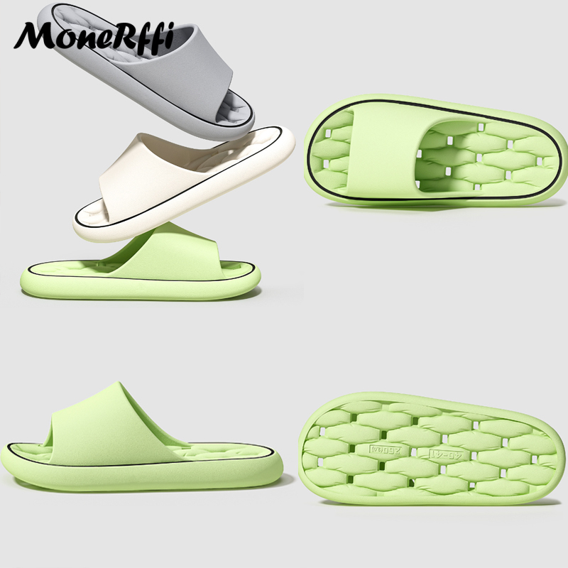 Cloud Slippers For Men Flip Flops Beach Sandals Bathroom Non-Slip Slides Men Women Slippers Indoor House Shoes Man Male Slipper