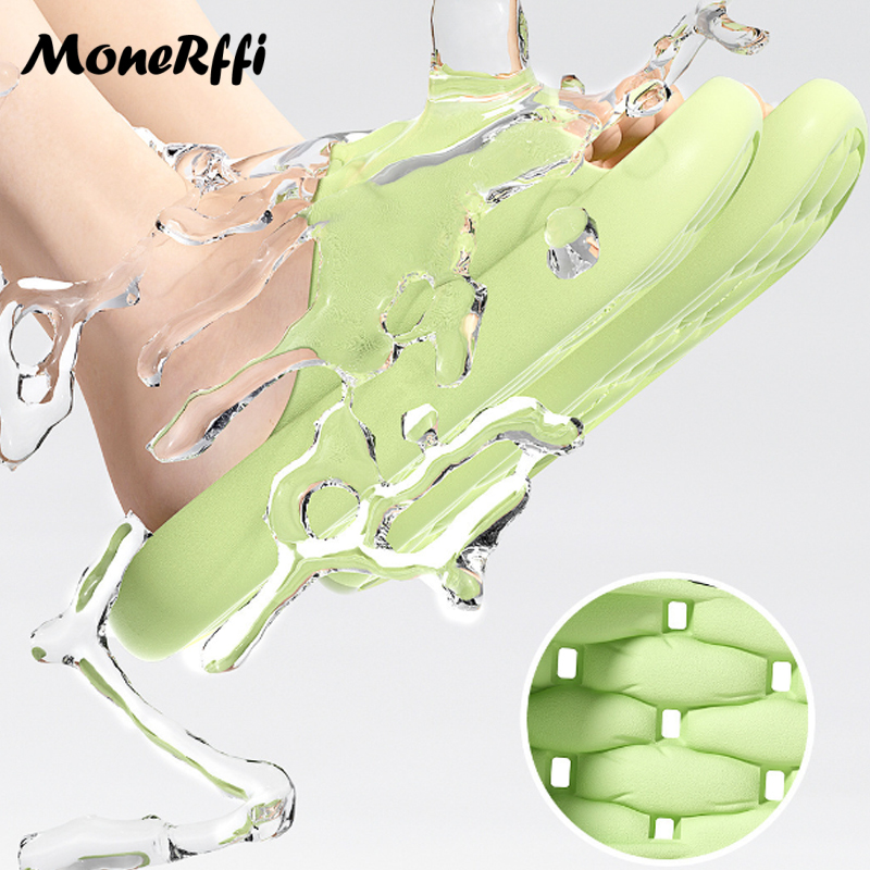 Cloud Slippers For Men Flip Flops Beach Sandals Bathroom Non-Slip Slides Men Women Slippers Indoor House Shoes Man Male Slipper